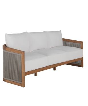 Avalon Teak Sofa Natural/Rope
