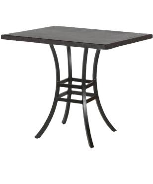 Superstone 30"X 48" Rectangular Bar Table (W/Hole)