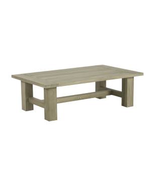 Croquet Teak Rectangular Coffee Table