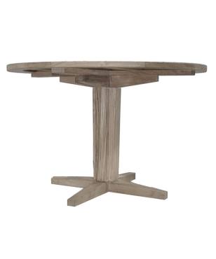 Club Teak Dining Pedestal Base