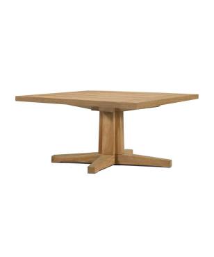Club Teak Coffee Table Pedestal Base