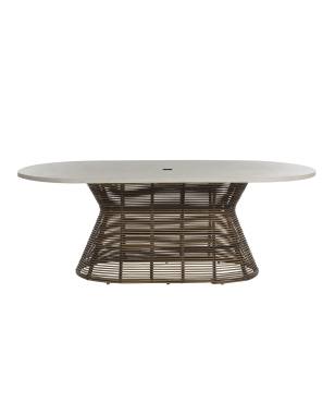 Harris Oval Dining Table Top Only (W/Hole)