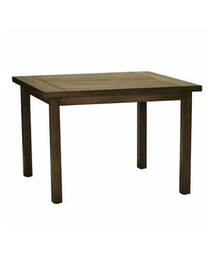 Club Aluminum Square Dining Table