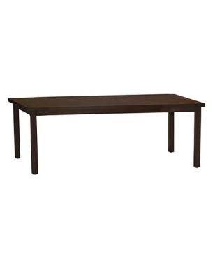Club Aluminum Rectangular Dining Table