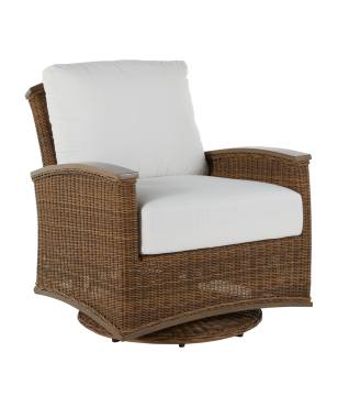Astoria Woven Swivel Glider