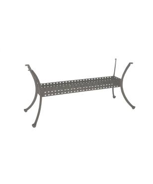 Double Lattice Aluminum Oval Table Base