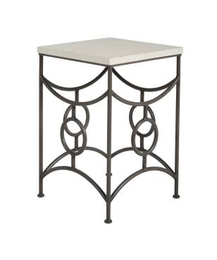 Trestle Iron End Table