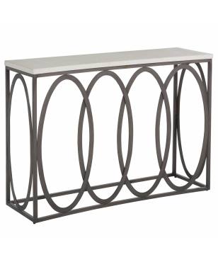 Ella Aluminum Console Table