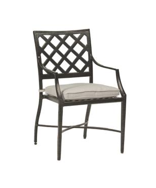 Lattice Aluminum Arm Chair