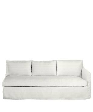 Nora Outdoor Left Arm Facing Sofa