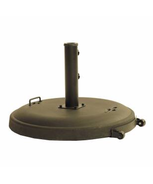 110 Lb Umbrella Base W/ Handle And Wheels