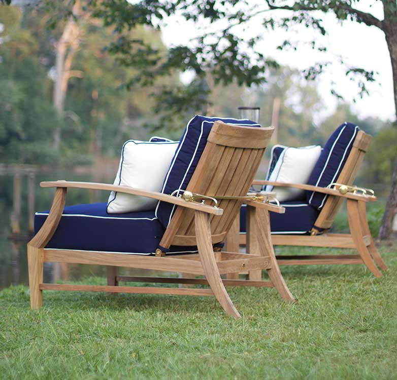 Summer Classics Croquet Teak Collection Lifestyle