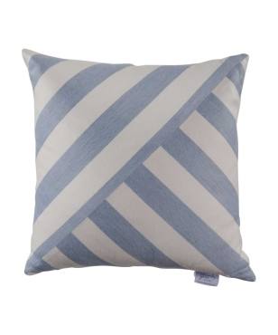 Halo T-Stripe Outdoor Throw Pillow
