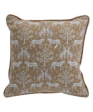 Funky Cheetah Outdoor Throw Pillow