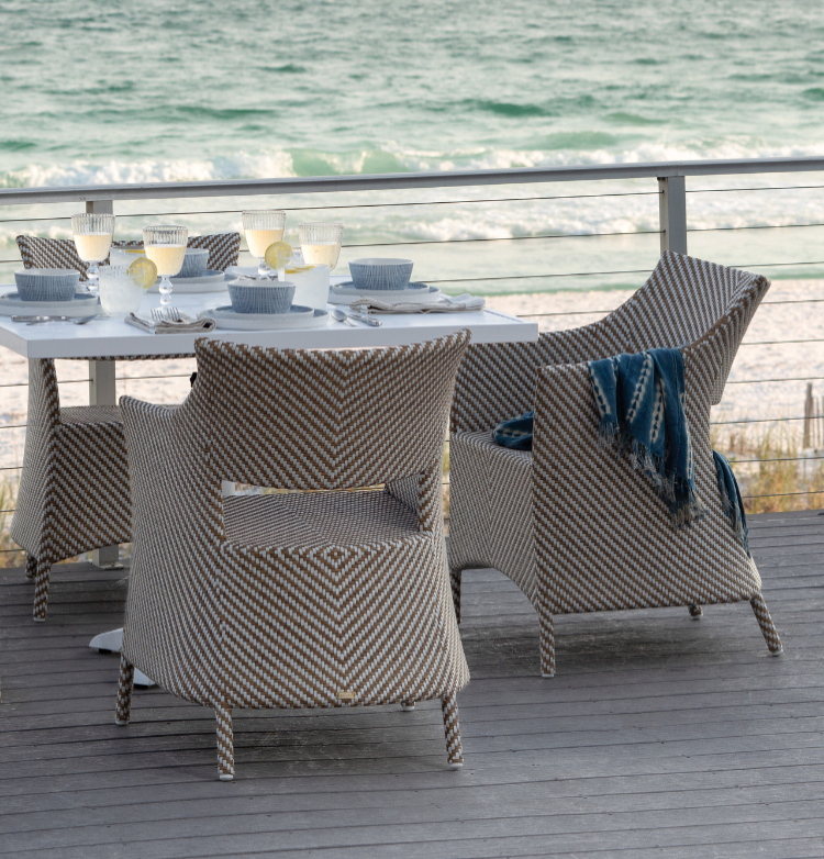 Summer Classics Bari Wicker Collection Lifestyle
